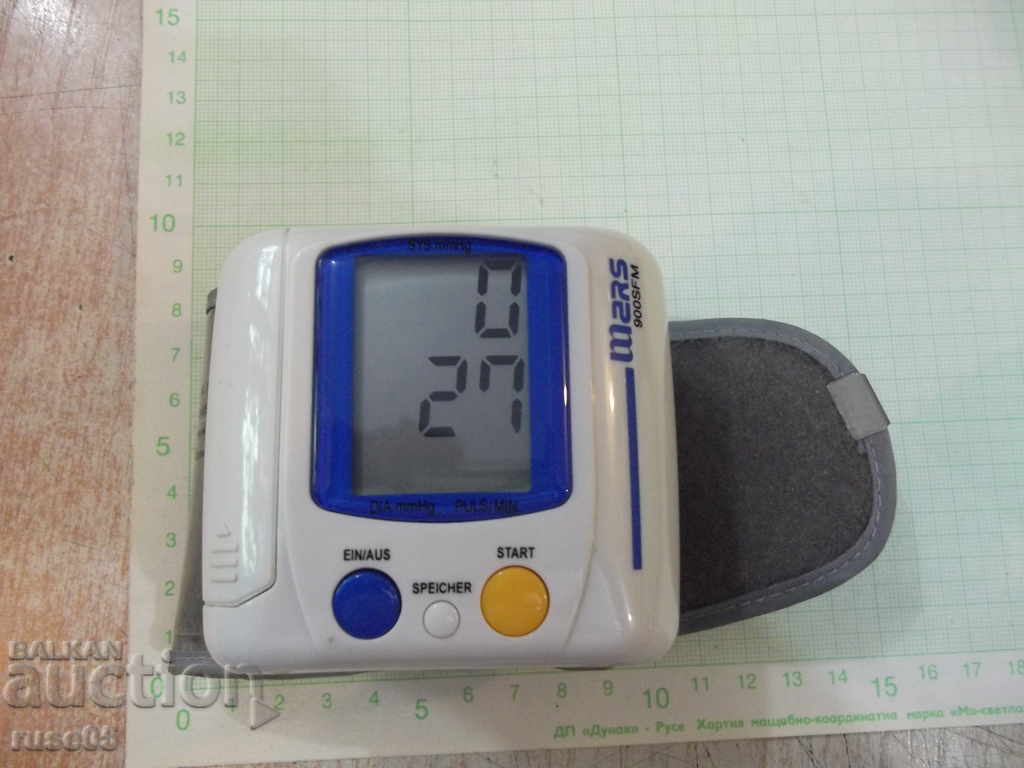 Apparatus "Mars-900 SFM" for measuring blood pressure working with price 15.00 BGN | € 7.67 Apparatus "Mars-900 SFM" for measuring blood pressure working with price 15.00 BGN | € 7.67