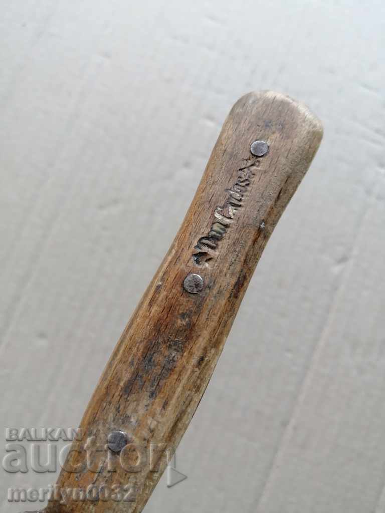 Auction Old German knife F. Herder Don Karlos dagger blade marking Auction Old German knife F. Herder Don Karlos dagger blade marking