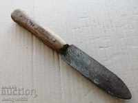 Old German knife F. Herder Don Karlos dagger blade marking