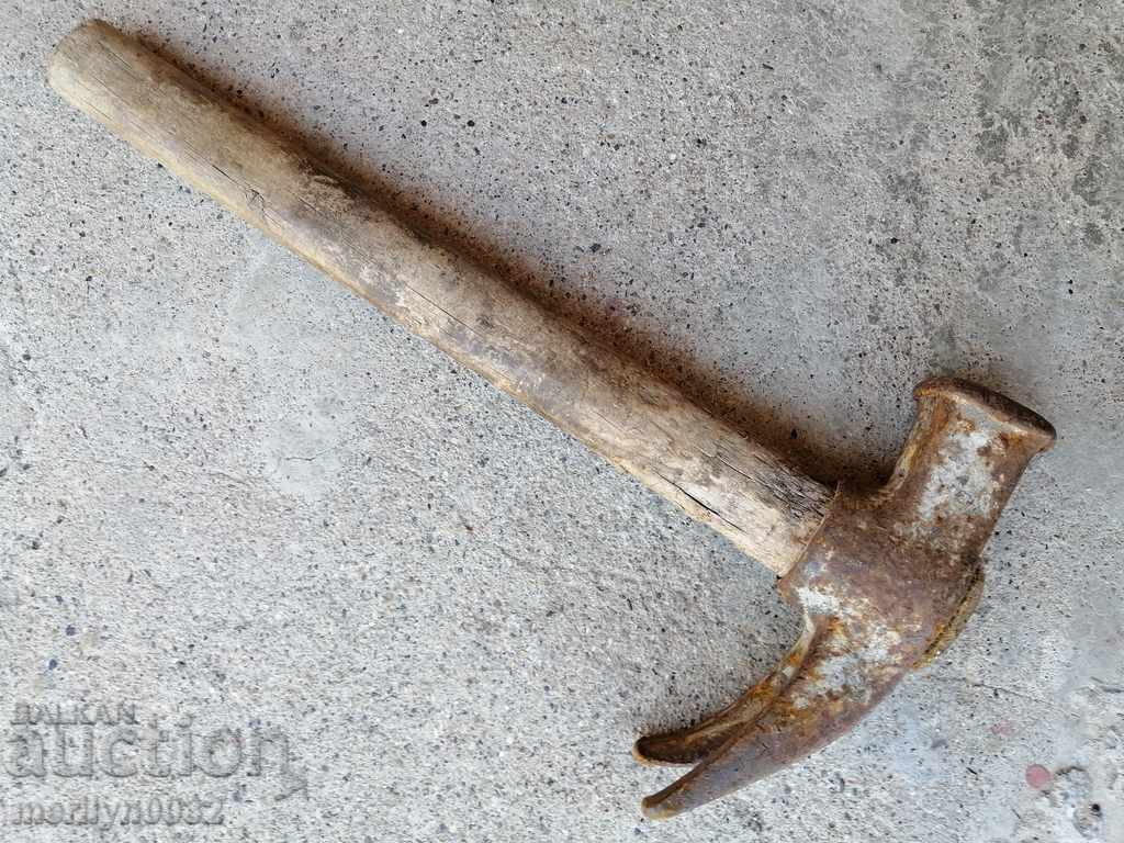 Old carpenter's hammer, tool, Tesla pickaxe - 6 Old carpenter's hammer, tool, Tesla pickaxe - 6
