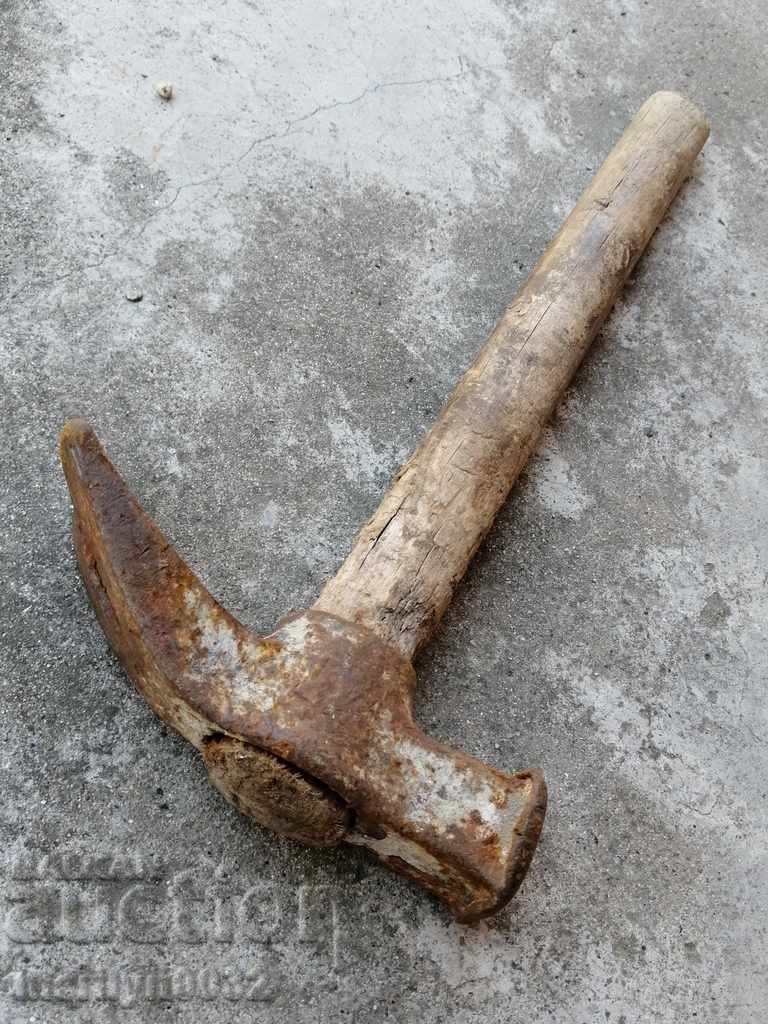 Old carpenter's hammer, tool, Tesla pickaxe - 7 Old carpenter's hammer, tool, Tesla pickaxe - 7