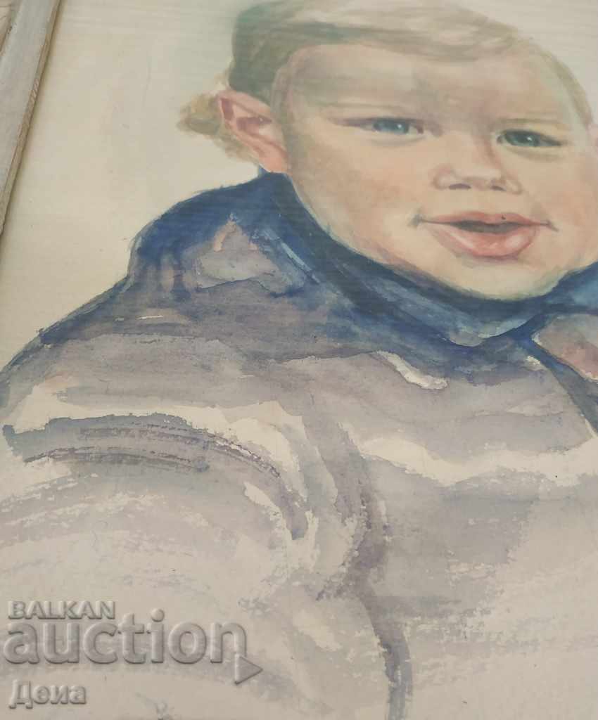 Delivery of A masterful WATERCOLOR from the beginning of the 20th century Delivery of A masterful WATERCOLOR from the beginning of the 20th century