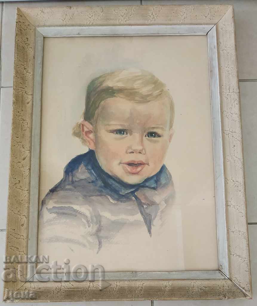 A masterful WATERCOLOR from the beginning of the 20th century A masterful WATERCOLOR from the beginning of the 20th century