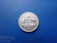 VIII (61) Australia 6 Pennies 1943 D UNC