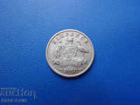 VIII (64) Australia 6 Pennies 1950
