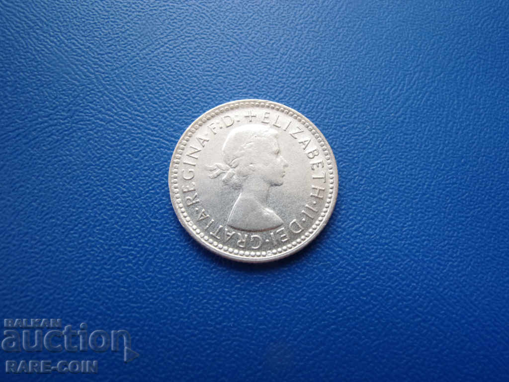 VIII (68) Australia 6 Pennies 1960 cu preț € 3.58 | 7.00 BGN