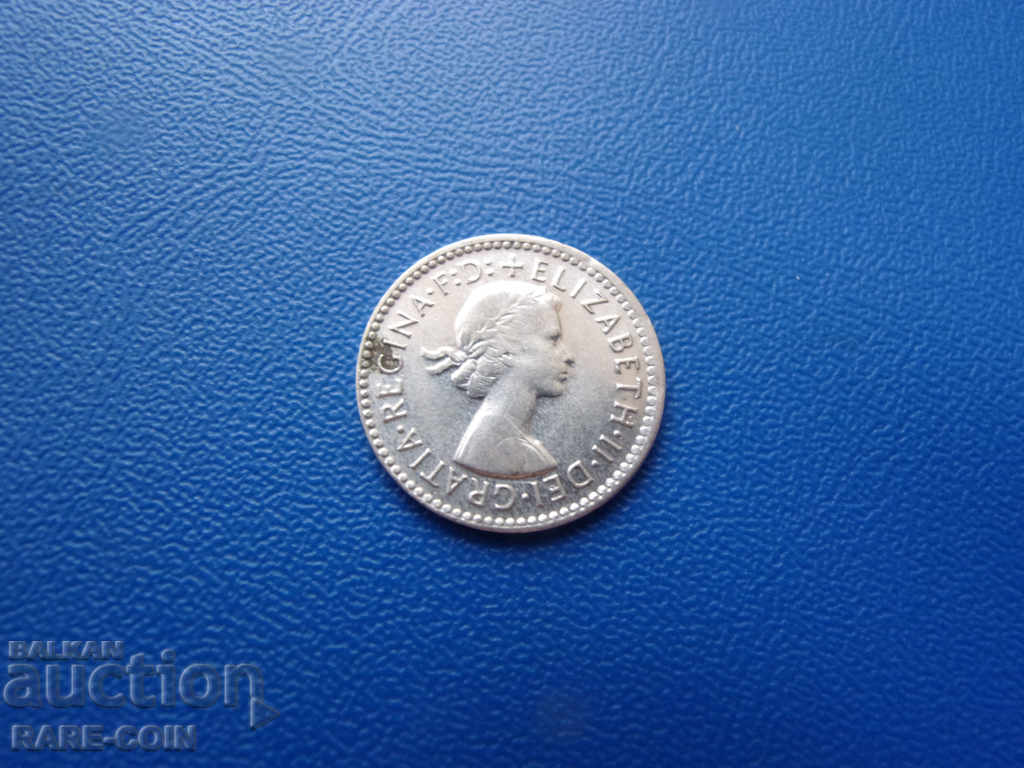 VIII (73) Australia 3 Penny 1957 UNC with price € 3.58 | 7.00 BGN VIII (73) Australia 3 Penny 1957 UNC with price € 3.58 | 7.00 BGN