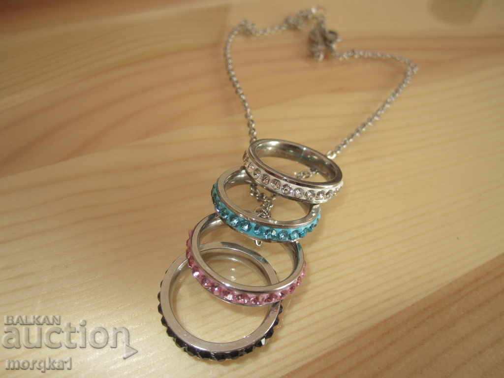 Choker, choker, choker, with ring, ring, Medical steel ring - 7