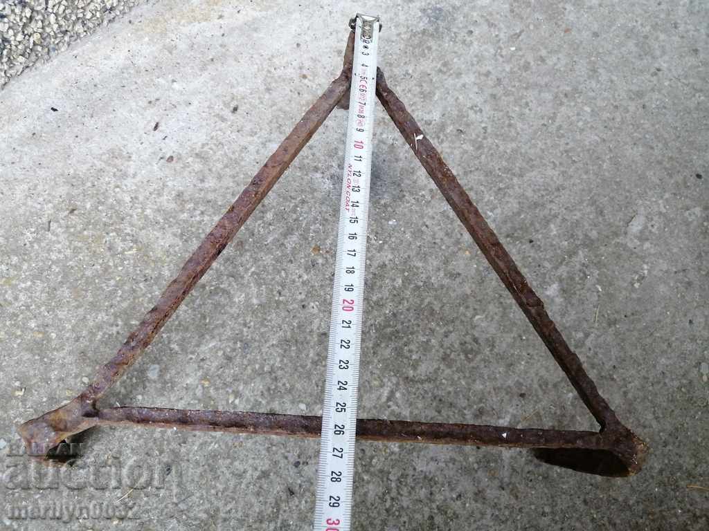 An old forged sack, fireplace, grill, wrought iron - 6 An old forged sack, fireplace, grill, wrought iron - 6