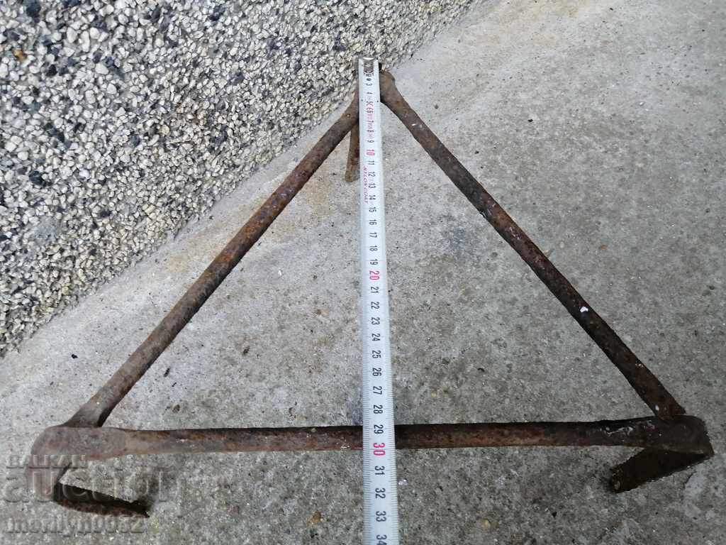 An old forged sack, fireplace, grill, wrought iron - 5 An old forged sack, fireplace, grill, wrought iron - 5