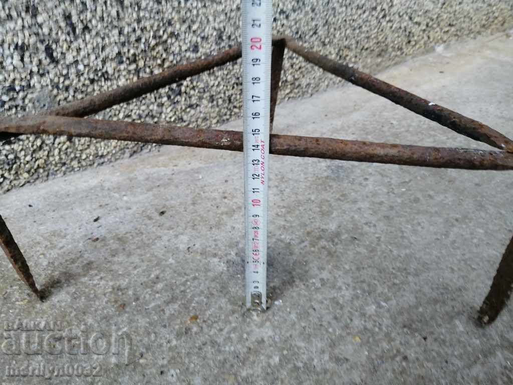 An old forged sack, fireplace, grill, wrought iron - 6 An old forged sack, fireplace, grill, wrought iron - 6