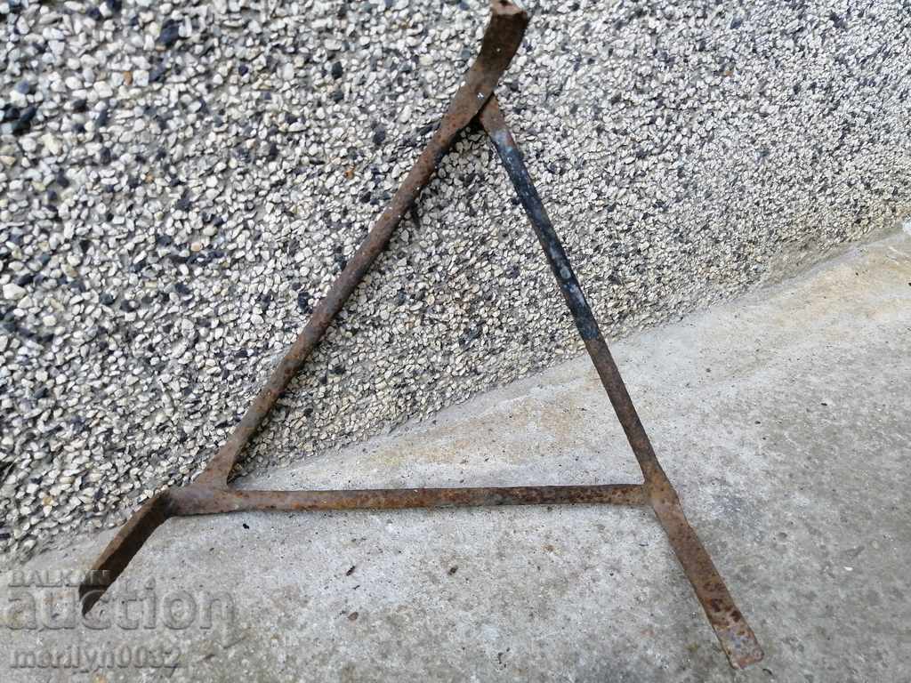 An old forged sack, fireplace, grill, wrought iron - 7 An old forged sack, fireplace, grill, wrought iron - 7