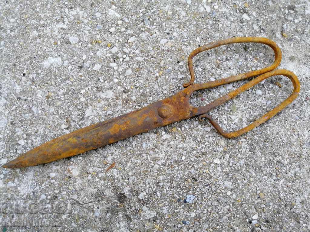 Renaissance forged scissors, wrought iron - 7 Renaissance forged scissors, wrought iron - 7