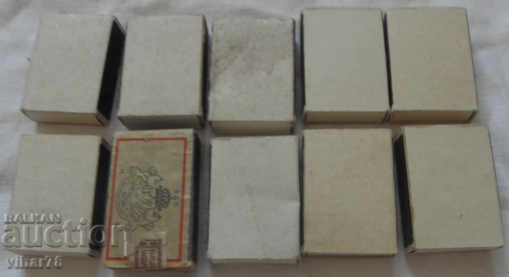 Auction LOT OF 10 UNUSED COLLECTIVE MATCHES Auction LOT OF 10 UNUSED COLLECTIVE MATCHES
