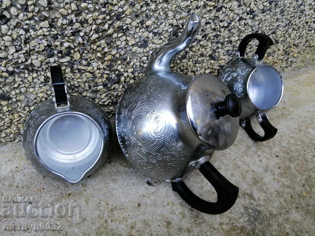 Coffee tea service aluminum container - 7 Coffee tea service aluminum container - 7