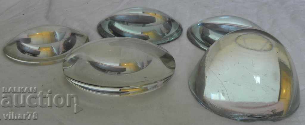 Пет броя лупи, лупа-увеличително стъкло с цена 169.99 лв. | € 86.91