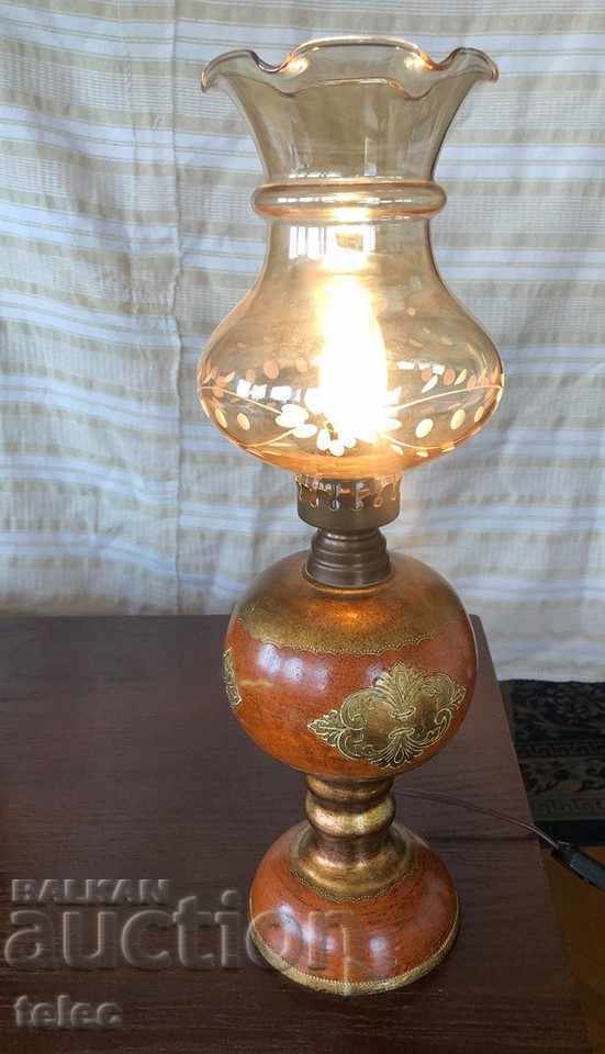 Beautiful old night lamp - works - 5 Beautiful old night lamp - works - 5