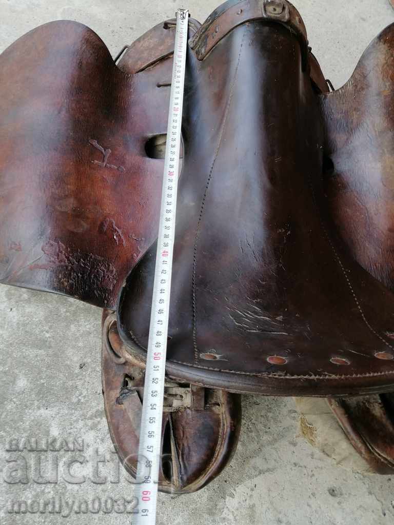 Army saddle for cavalry cavalry Principality of Bulgaria - 7