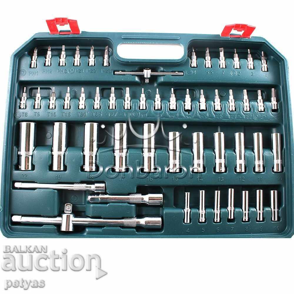 Set of tools - gedore in a suitcase TA202, 171 parts with price 154.00 BGN | € 78.74
