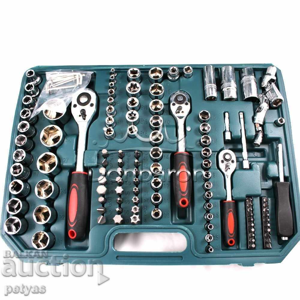 Auction  Set of tools - gedore in a suitcase TA202, 171 parts