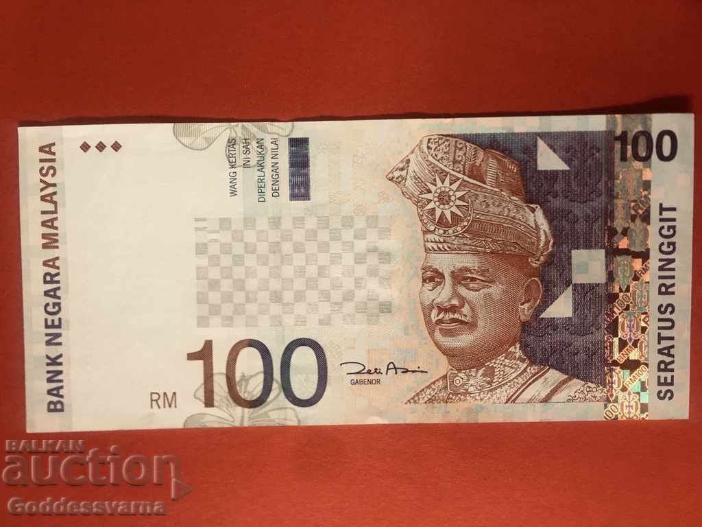 Malaysia 100 Ringgit 1998 Pick 44 Ref 8284 with price 115.00 BGN | € 58.80 Malaysia 100 Ringgit 1998 Pick 44 Ref 8284 with price 115.00 BGN | € 58.80
