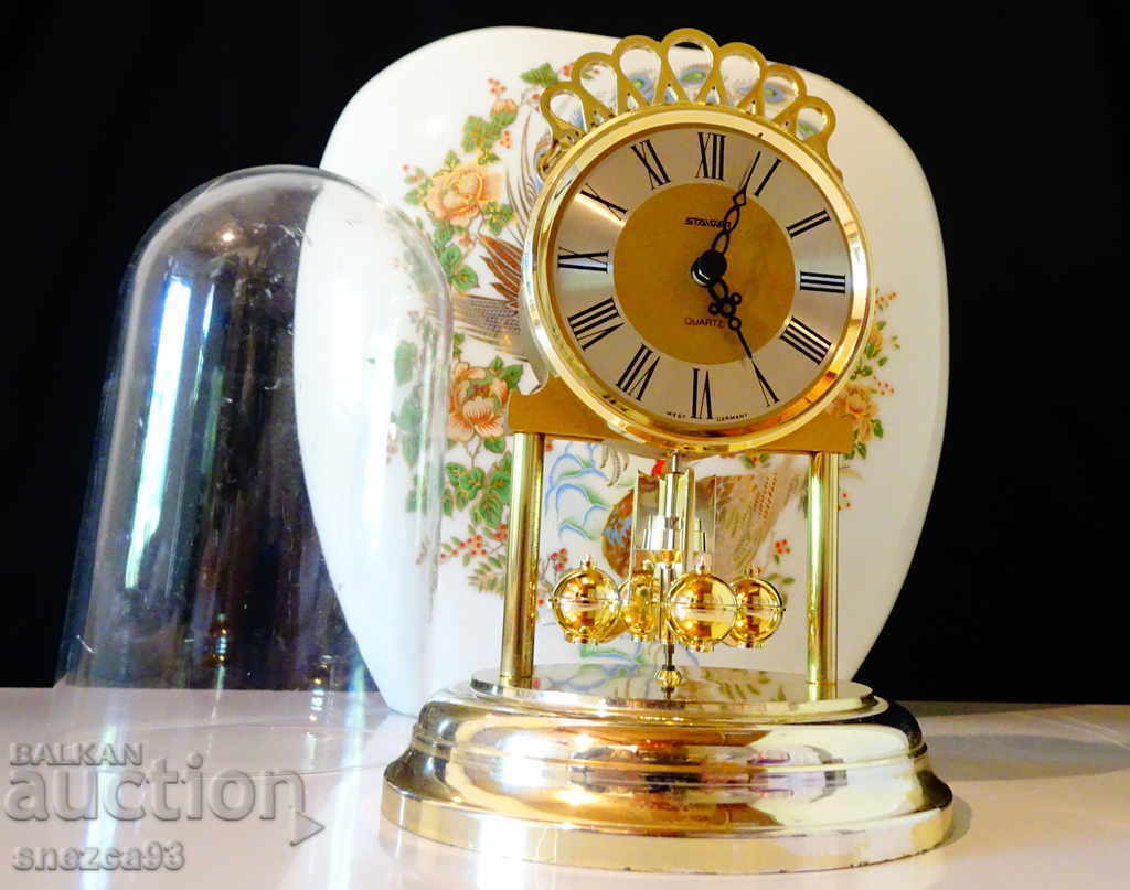 Staiger table clock West Germany. with price 26.00 BGN | € 13.29 Staiger table clock West Germany. with price 26.00 BGN | € 13.29