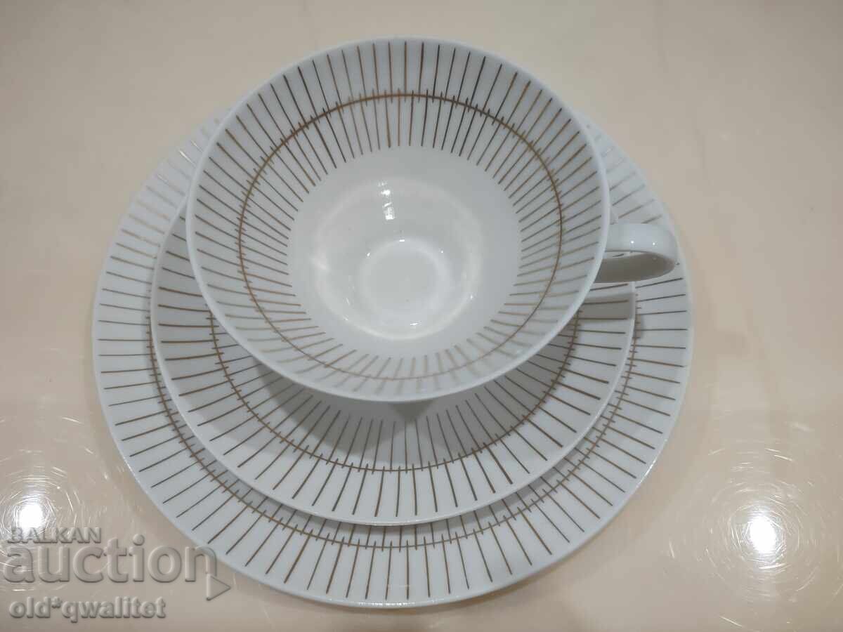 Porcelain tea/coffee set, porcelain, charm - 5