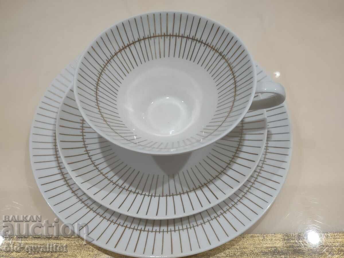 Porcelain tea/coffee set, porcelain, charm - 6