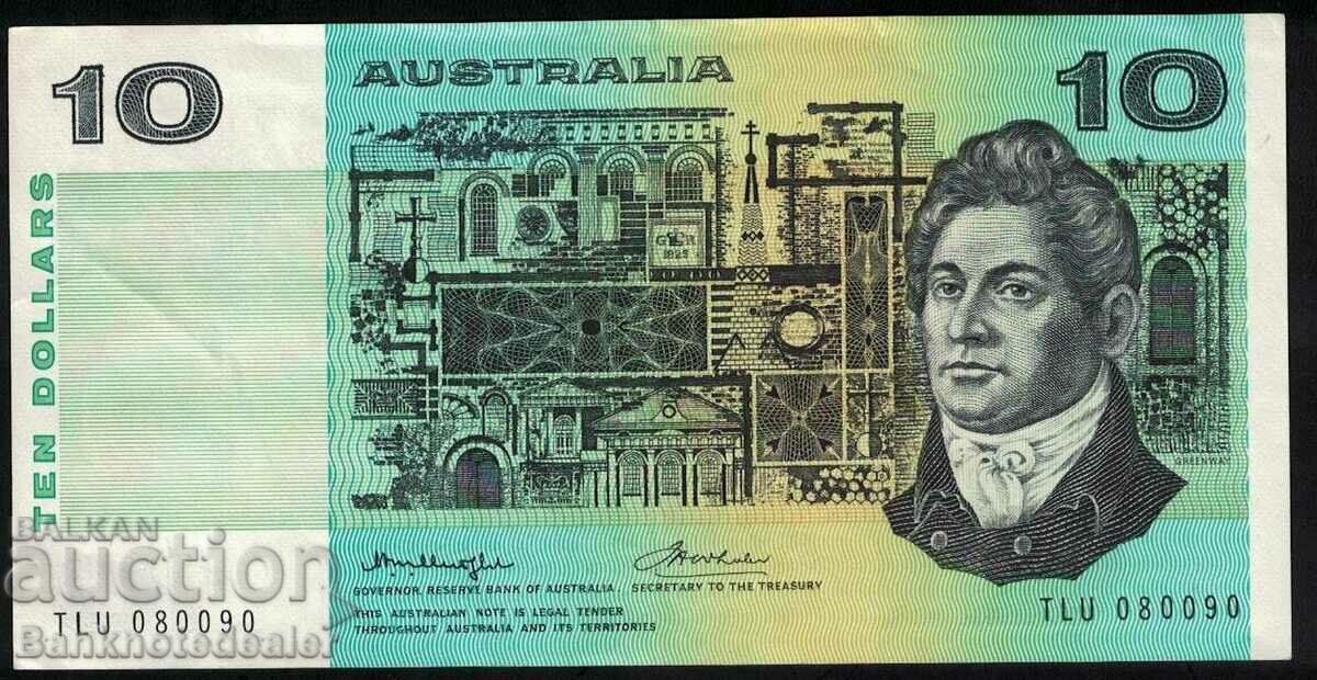 Australia 10 Dollar 1974-91 Pick 45 Ref 0090
