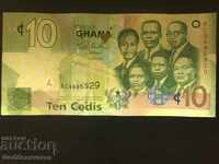 6929 Ghana 10 Cedis 2007 Pick 39 Ref 6929