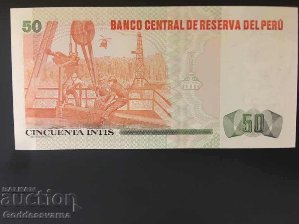 8426 Peru 50 Intis 1985-7 Επιλέξτε 131b Ref 8426 με τιμή 1.00 BGN | € 0.51 8426 Peru 50 Intis 1985-7 Επιλέξτε 131b Ref 8426 με τιμή 1.00 BGN | € 0.51