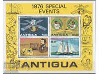1976. Antigua. Evenimente speciale. Block.
