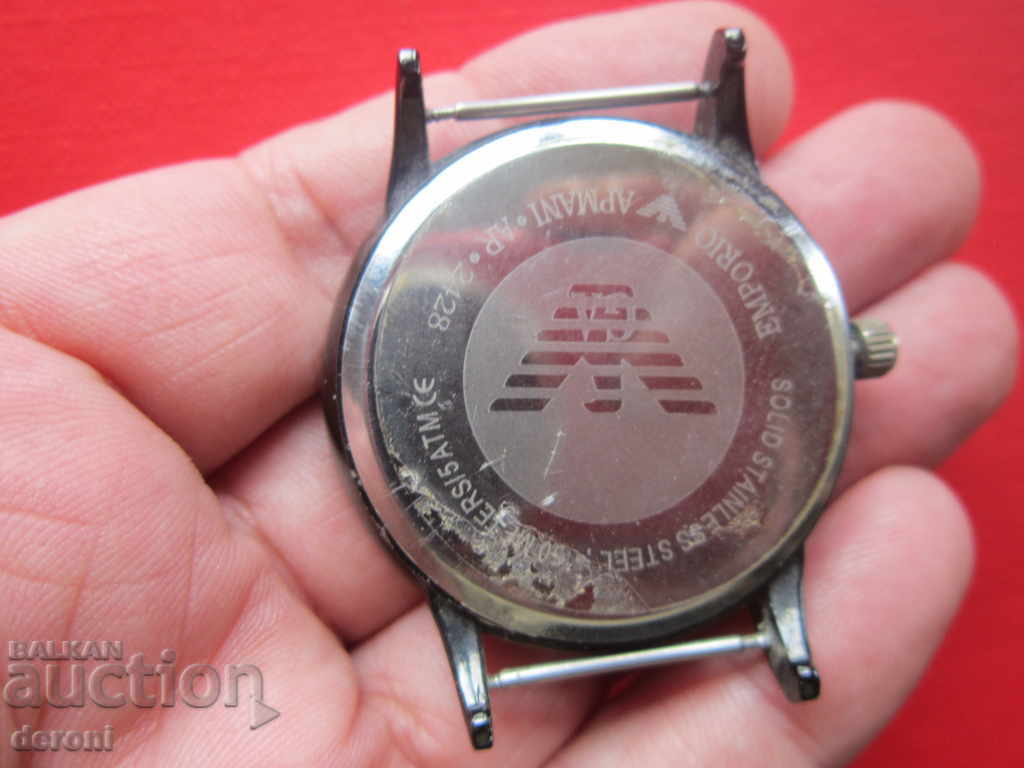 Δημοπρασία Υπέροχο ρολόι χαλαζία Emporio Armani Δημοπρασία Υπέροχο ρολόι χαλαζία Emporio Armani