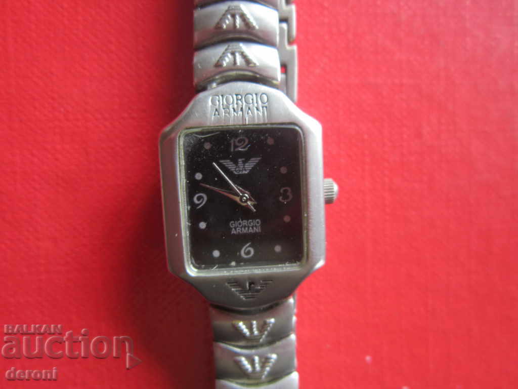 Giorgio Armani watch with chain with price 40.00 BGN | € 20.45 Giorgio Armani watch with chain with price 40.00 BGN | € 20.45