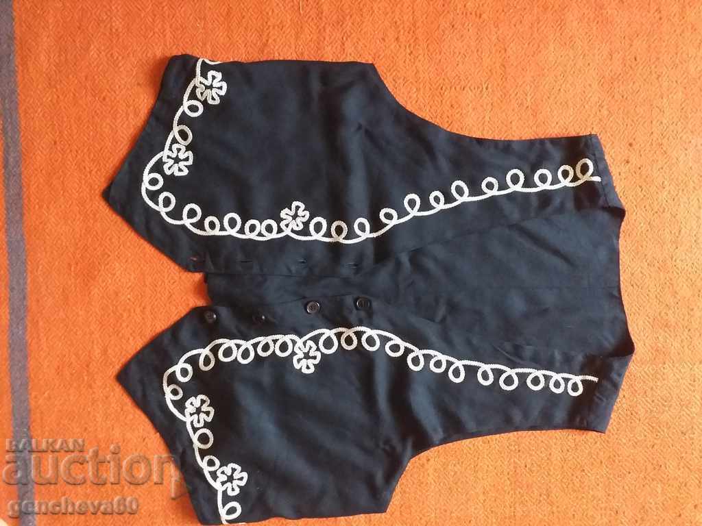 Auction  Cotton bodice with cords