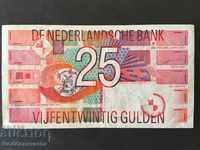 Netherlands 25 Gulden 1999 Pick 100 Ref 0390