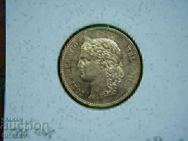 20 franci 1892 Elveția (Elveția) /2/ - AU (aur) - 7