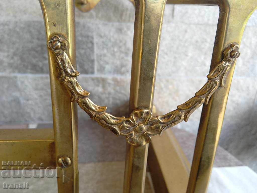 Art Nouveau διακόσμηση τζακιού 1850-1890 Αρ νουβό ορειχάλκινο φτερό - 5 Art Nouveau διακόσμηση τζακιού 1850-1890 Αρ νουβό ορειχάλκινο φτερό - 5