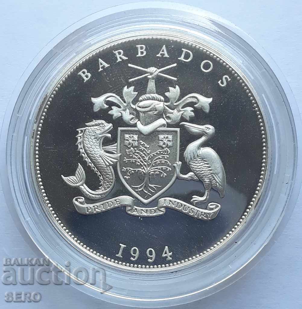 5 dolari 1994 Insula Barbados cu preț 146.00 BGN | € 74.65 5 dolari 1994 Insula Barbados cu preț 146.00 BGN | € 74.65