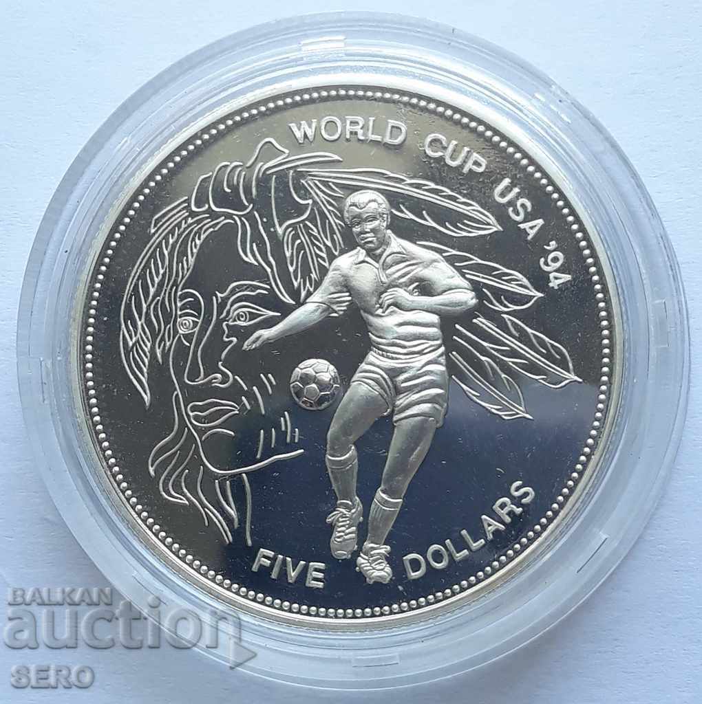 5 dolari 1994 Insula Barbados 5 dolari 1994 Insula Barbados