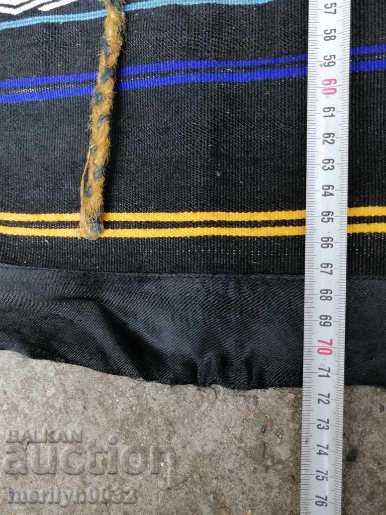 Old woven, embroidered and embroidered apron, costume, sukman - 5