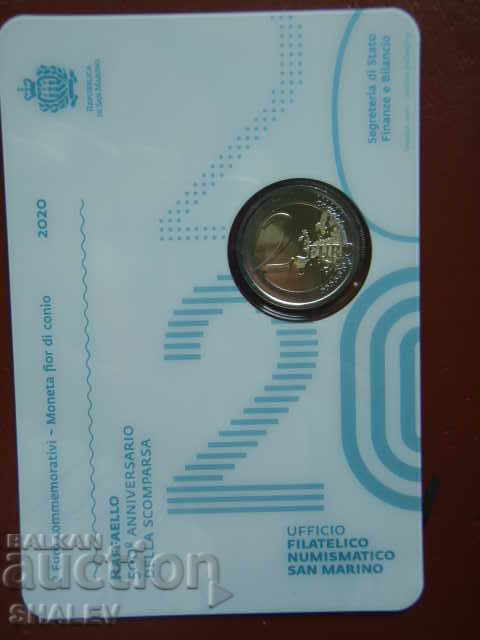 2 Euro 2020 San Marino "Raffaello" (1) /Сан Марино/ (2 евро) - 5