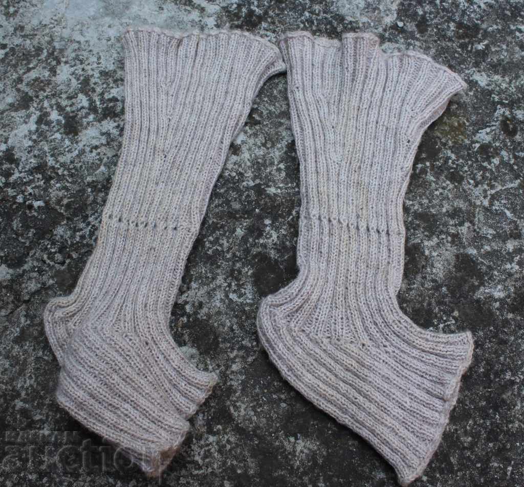 OLD KNITTED GHETTY LEGGINGS SOCKS KINGDOM BULGARIA - 7 OLD KNITTED GHETTY LEGGINGS SOCKS KINGDOM BULGARIA - 7