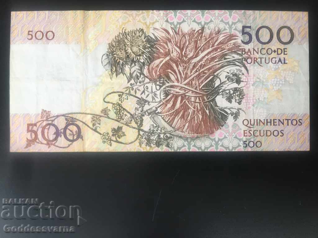 Portugal 500 Escudos 1992 Pick 180c Ref 9405 with price 24.00 BGN | € 12.27 Portugal 500 Escudos 1992 Pick 180c Ref 9405 with price 24.00 BGN | € 12.27