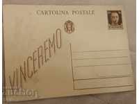 Стар пощенски плик Пощенска Карта 1930"  ITALY #43c