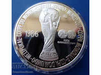 Germany FIFA 1986 UNC PROOF Rare