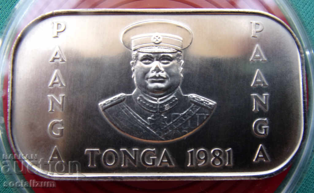 Tonga 1 Paang 1981 UNC Rare cu preț € 23.01 | 45.00 BGN