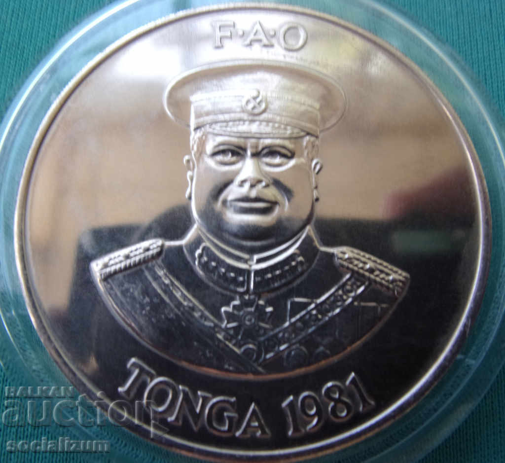 Tonga 2 Paang 1981 UNC Rare cu preț € 23.01 | 45.00 BGN