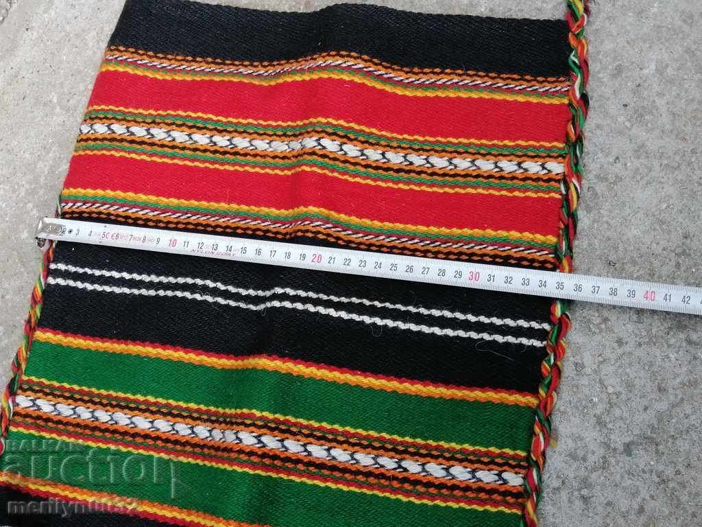 Geanta de Craciun antica tesuta manual, geanta - 5