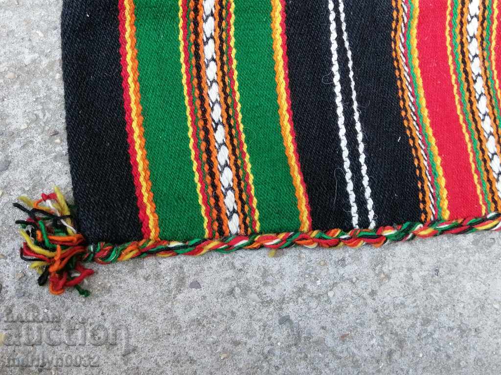 Geanta de Craciun antica tesuta manual, geanta - 6